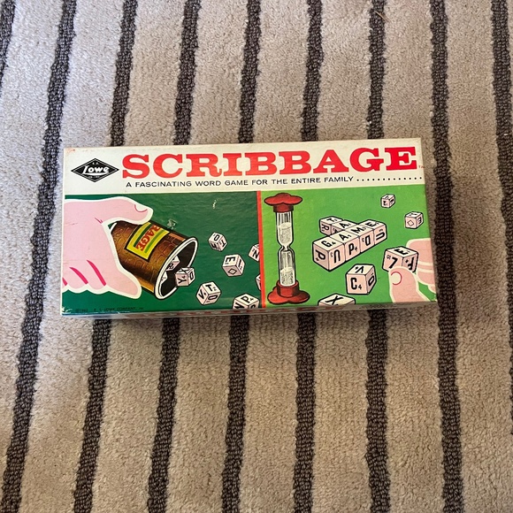 VIntage 1963 Lowe Scribbage game - Picture 7 of 8